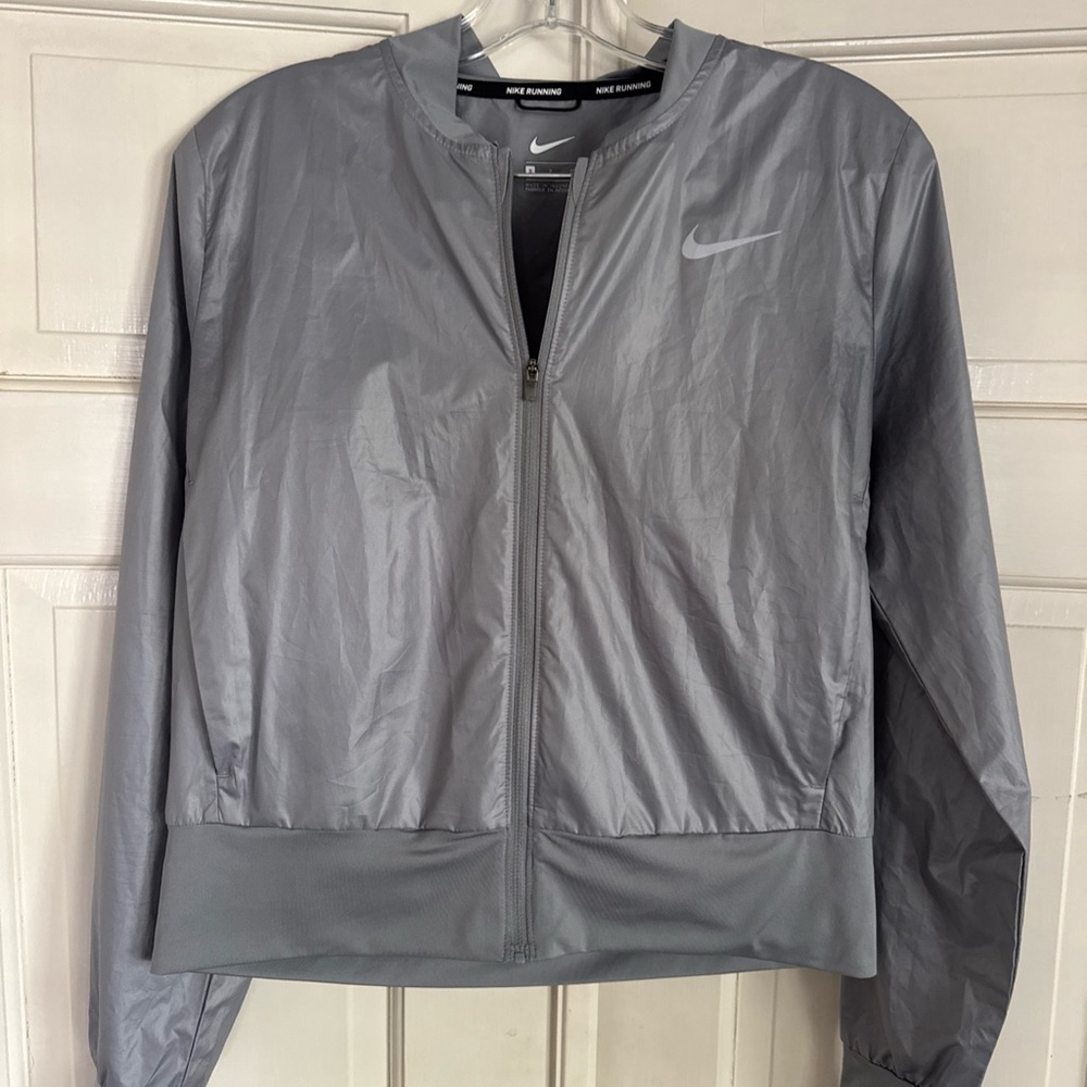 Nike Running Gray Women's Jacket Size Small